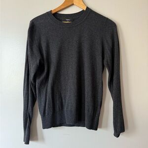 Quince Charcoal Knit Top
